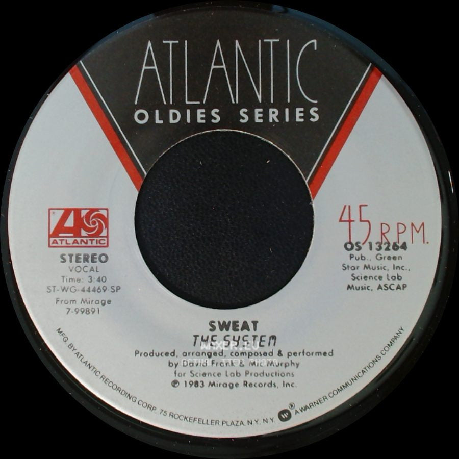 The System - You Are In My System / Sweat side B