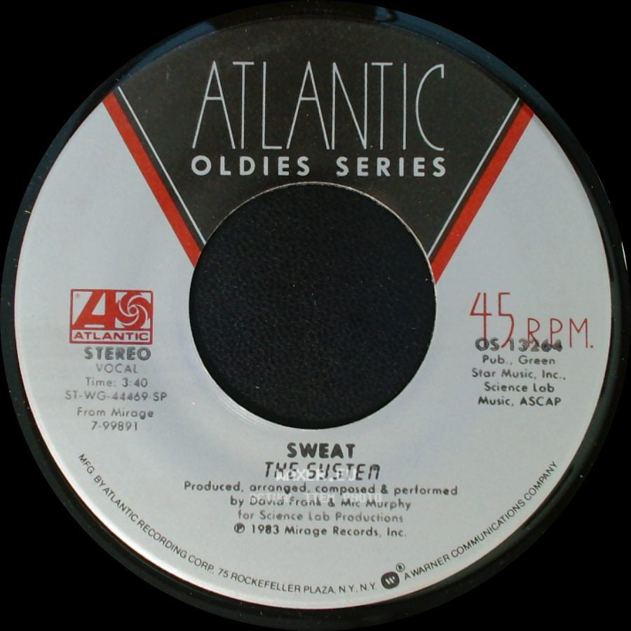 The System - Sweat / You Are In My System side A