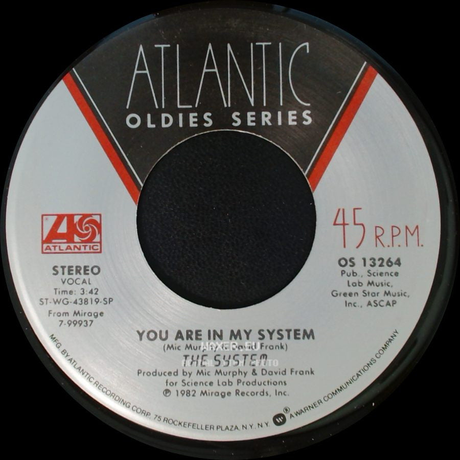 The System - Sweat / You Are In My System side B