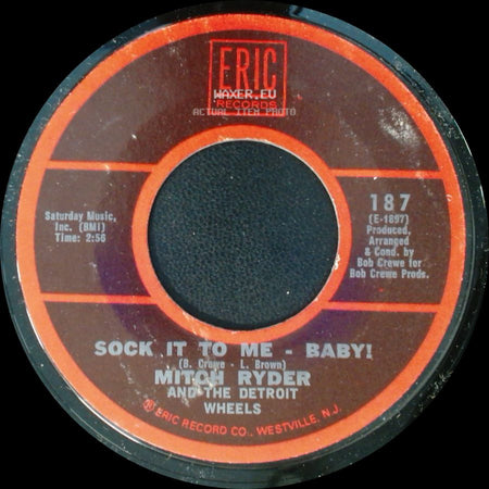 Mitch Ryder And The Detroit Wheels / Norma Tanega - Sock It To Me - Baby! / Walkin' My Cat Named Dog side A