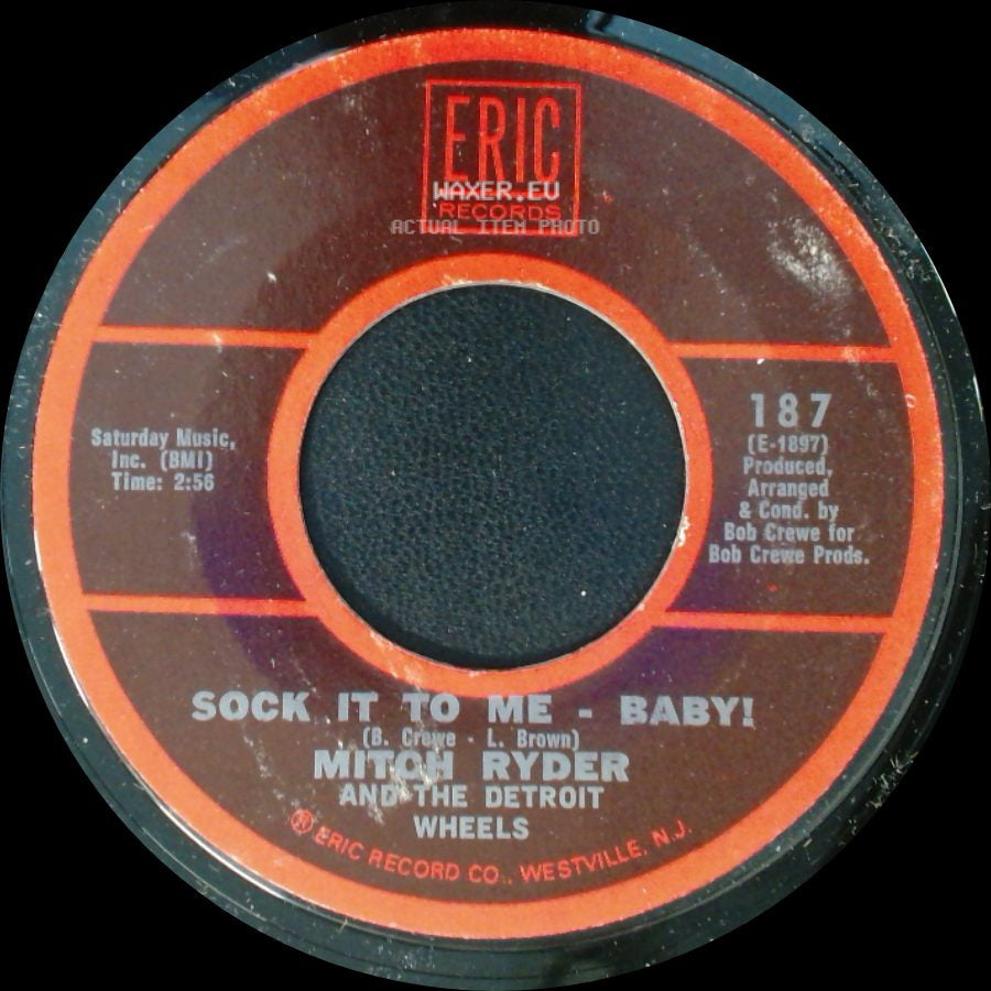 Mitch Ryder And The Detroit Wheels / Norma Tanega - Sock It To Me - Baby! / Walkin' My Cat Named Dog side A