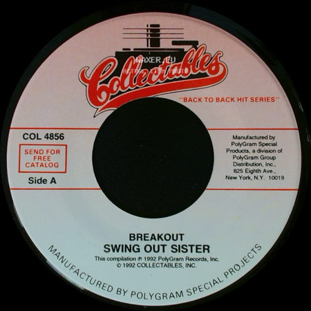 Swing Out Sister - Breakout / In A Big Country Big Country side A