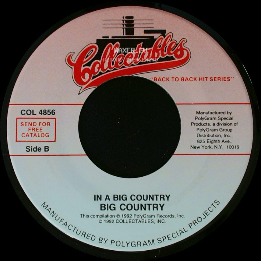 Swing Out Sister - Breakout / In A Big Country Big Country side B