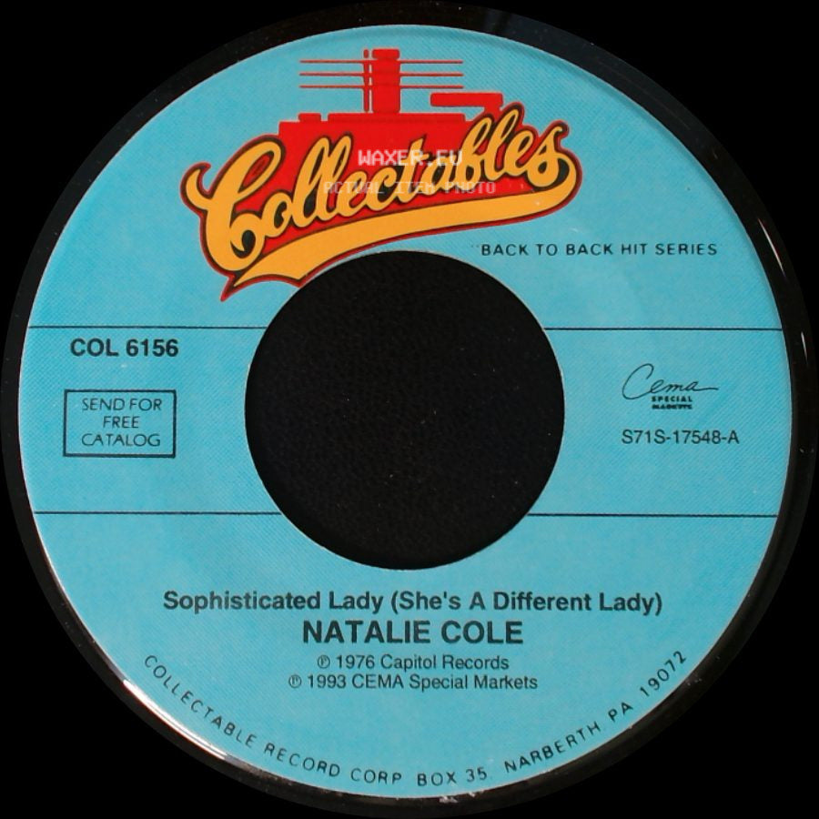 The Sylvers / Natalie Cole - Hot Line / Sophisticated Lady (She's A Different Lady) side B