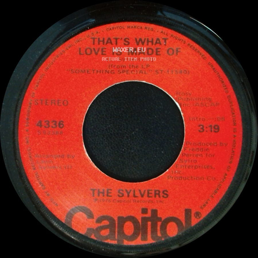 The Sylvers - That's What Love Is Made Of / Hot Line side A