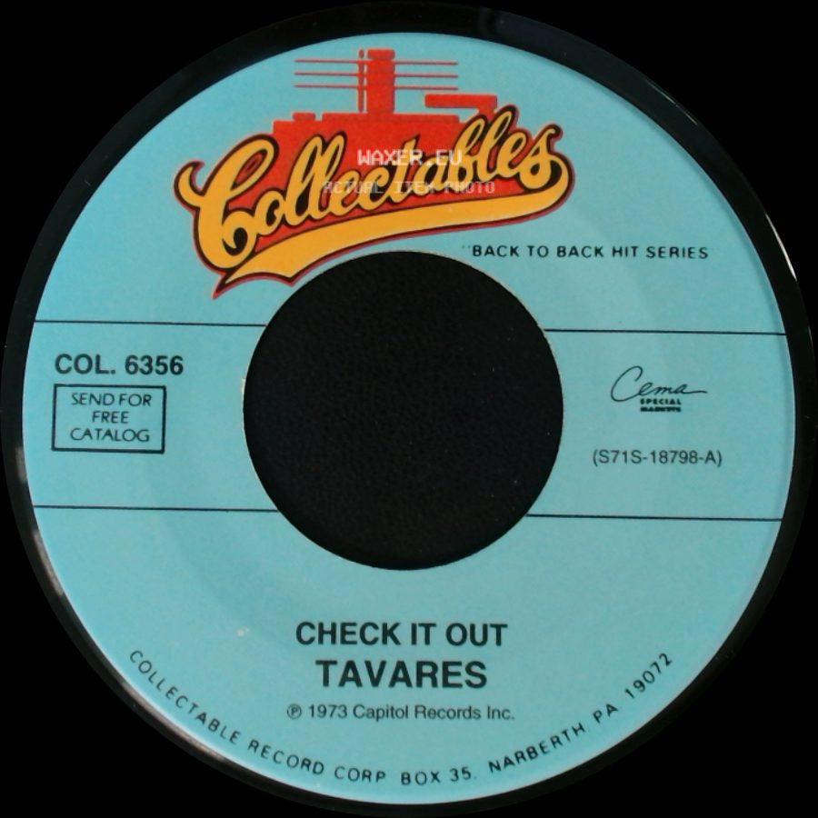 Tavares - Check It Out / She's Gone side A
