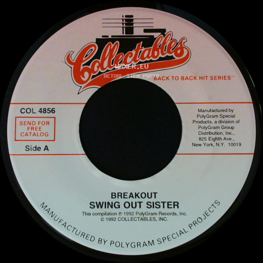 Swing Out Sister / Big Country - Breakout / In A Big Country side A