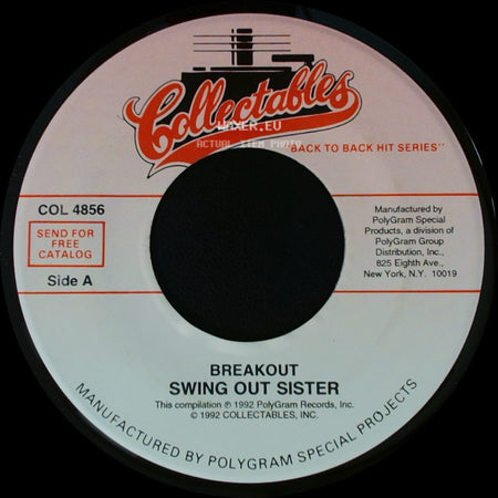Swing Out Sister / Big Country - Breakout / In A Big Country side A