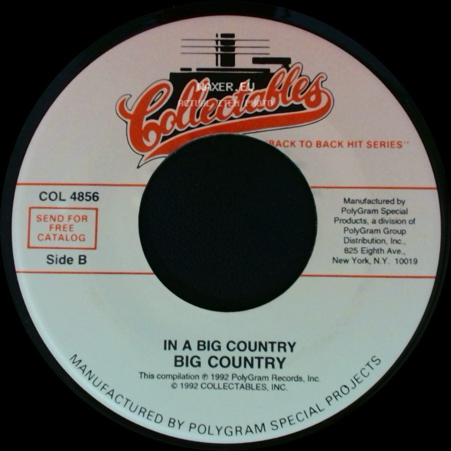 Swing Out Sister / Big Country - Breakout / In A Big Country side B