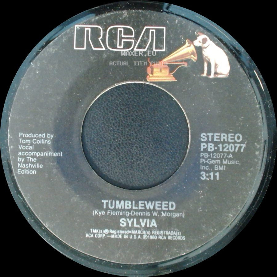 Sylvia - Tumbleweed / Anytime, Anyplace side A
