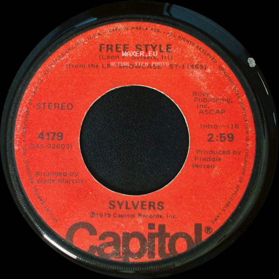 Sylvers - Free Style / Boogie Fever side A