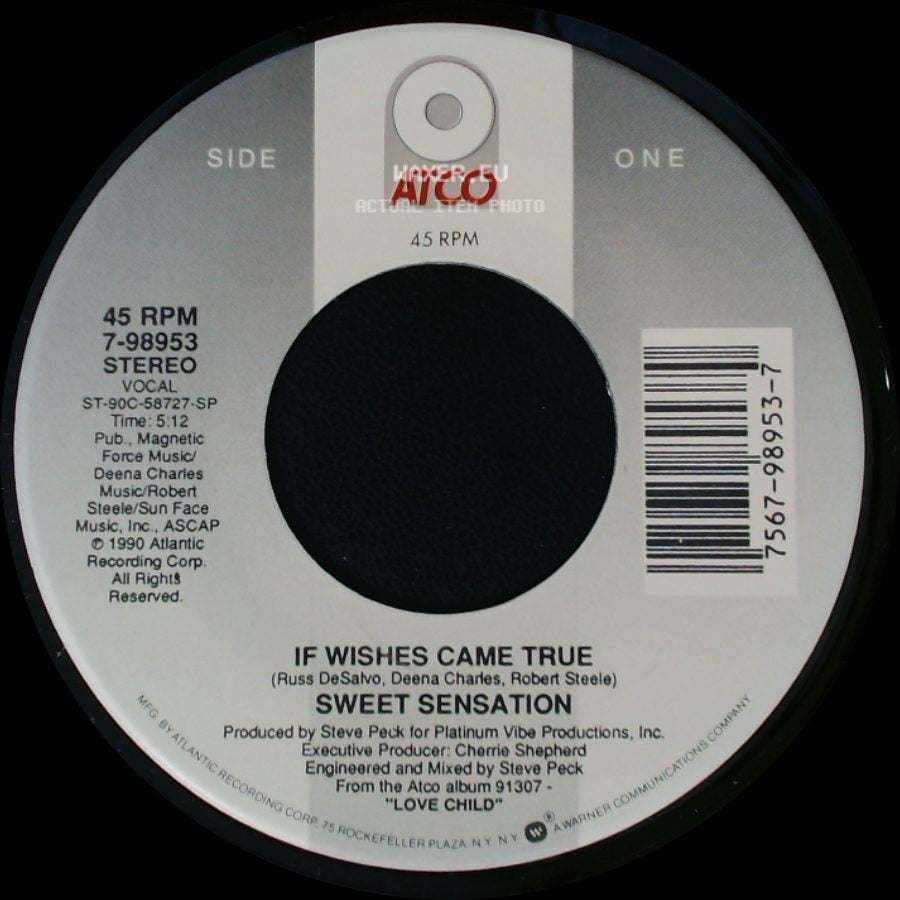 Sweet Sensation - If Wishes Came True / Lp Preview side A