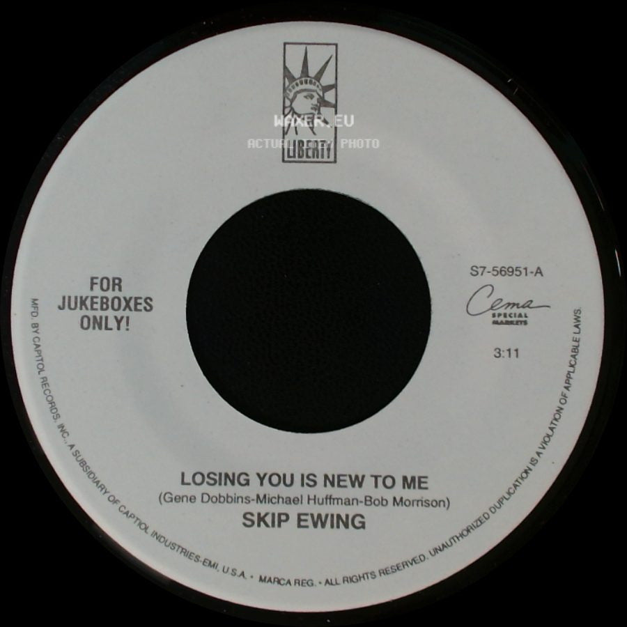 Skip Ewing - The Way Love Ought To Be / Losing You Is New To Me side B