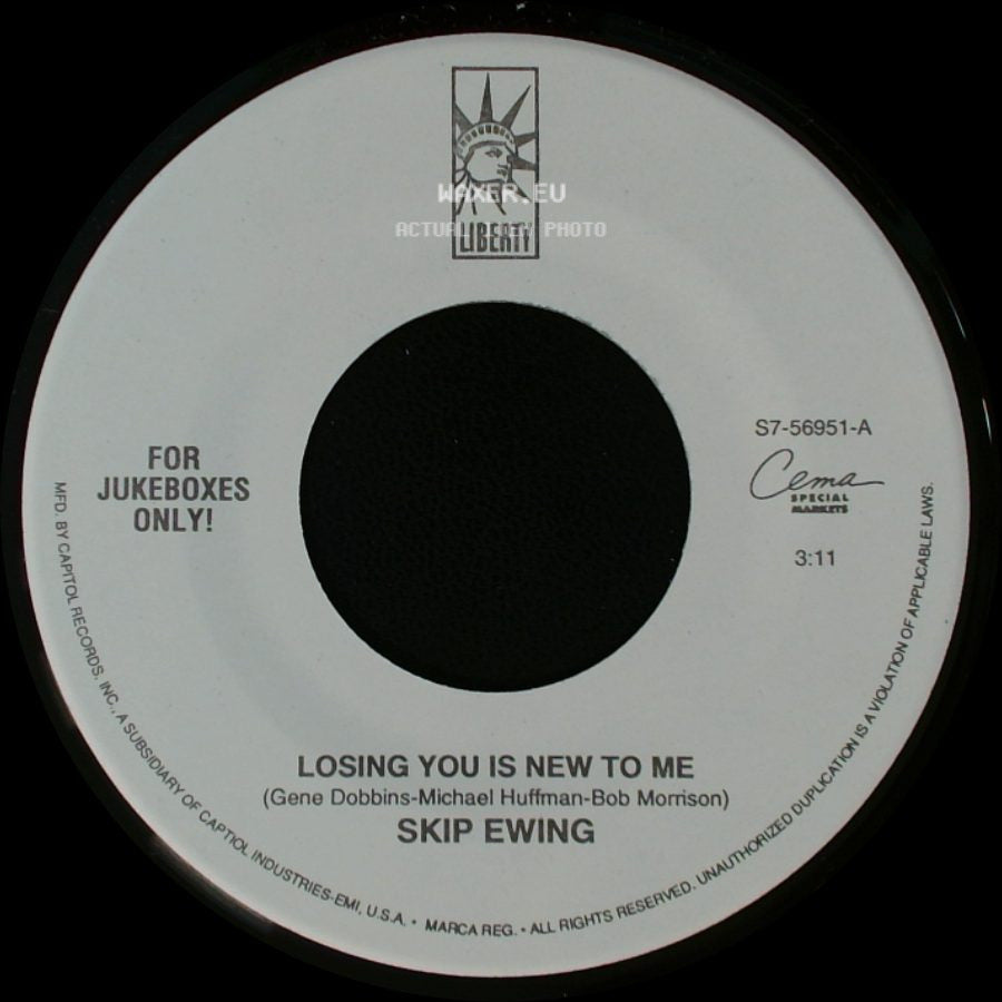 Skip Ewing - The Way Love Ought To Be / Losing You Is New To Me side B