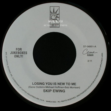 Skip Ewing - The Way Love Ought To Be / Losing You Is New To Me side B