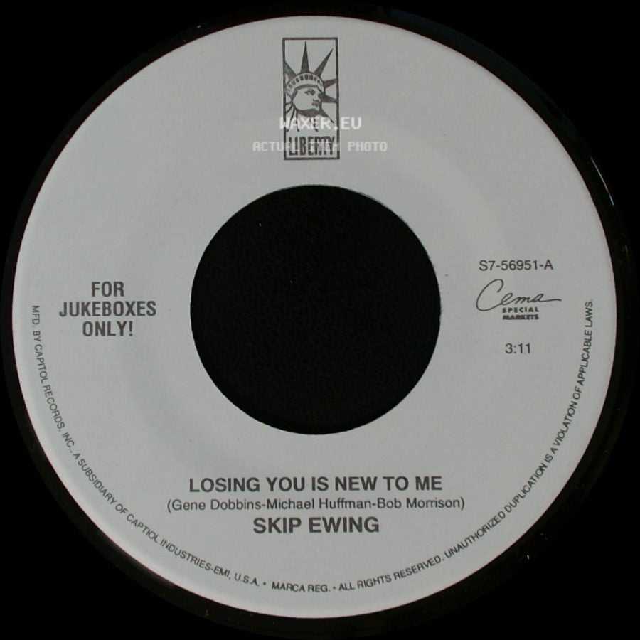 Skip Ewing - Losing You Is New To Me / The Way Love Ought To Be side A