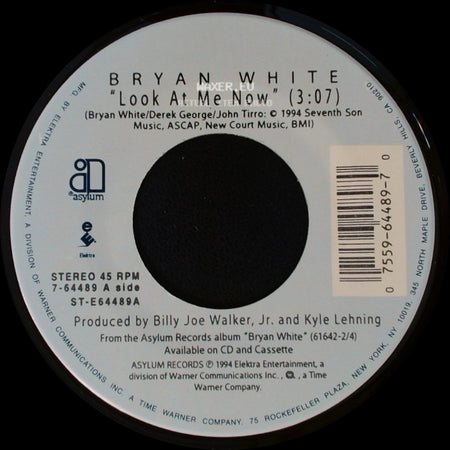 Bryan White - Look At Me Now / Helpless Heart side A