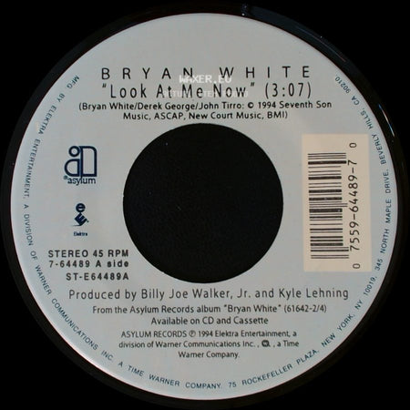 Bryan White - Look At Me Now / Helpless Heart side A
