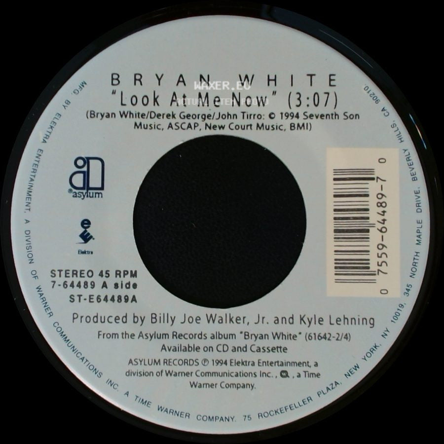Bryan White - Look At Me Now / Helpless Heart side A
