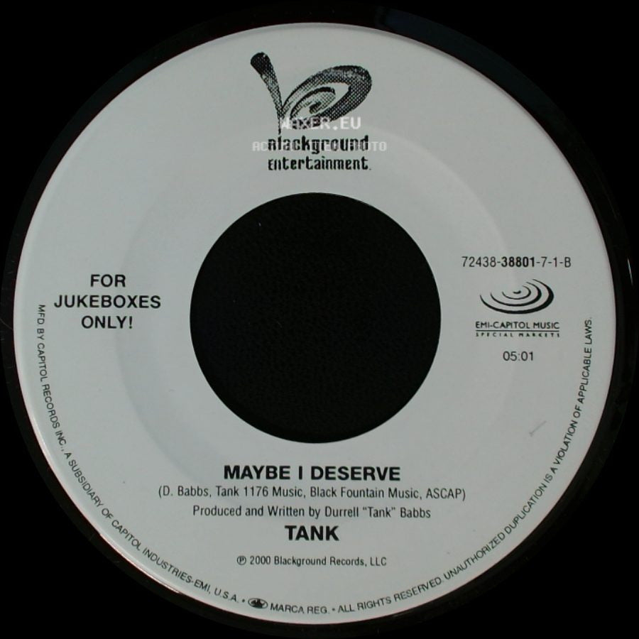 Tank - Maybe I Deserve / Slowly (Radio Edit) side A