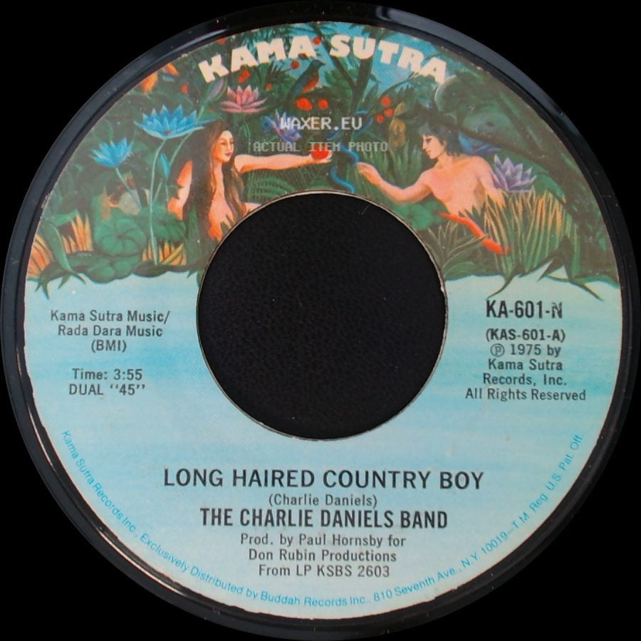 The Charlie Daniels Band - Long Haired Country Boy / I've Been Down side A