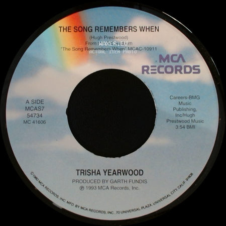 Trisha Yearwood - The Song Remembers When / Oh Lonesome You side A