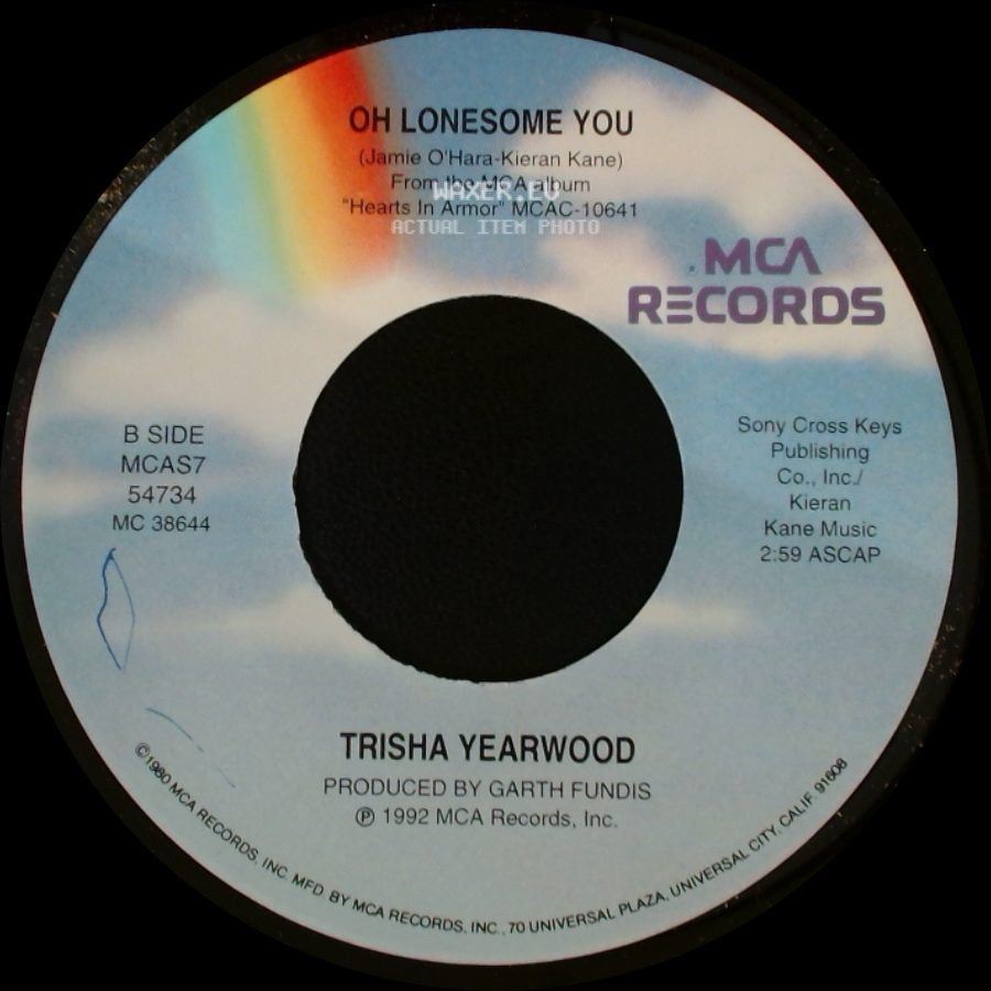 Trisha Yearwood - The Song Remembers When / Oh Lonesome You side B
