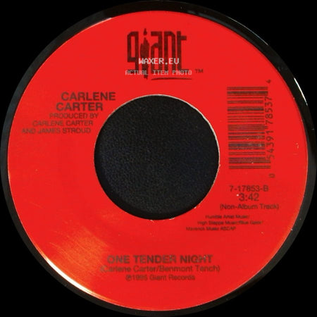 Carlene Carter - Love Like This / One Tender Night side B