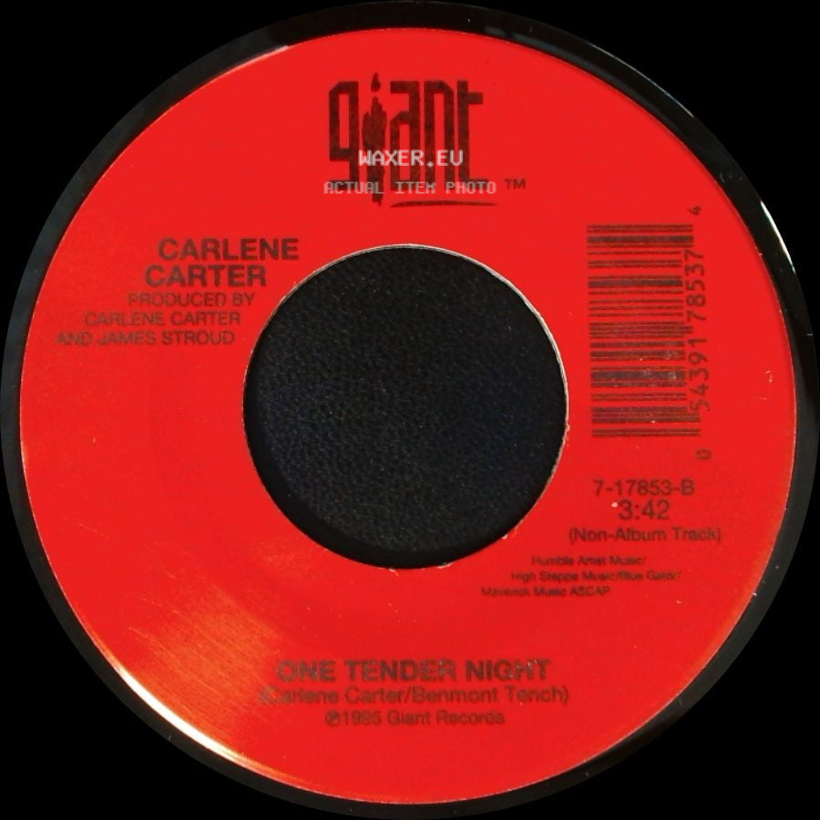 Carlene Carter - Love Like This / One Tender Night side B