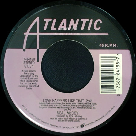 Neal Mccoy - Love Happens Like That / Broken Record side A