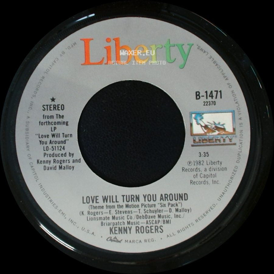 Kenny Rogers - I Want A Son / Love Will Turn You Around side B