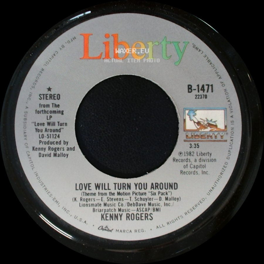 Kenny Rogers - I Want A Son / Love Will Turn You Around side B