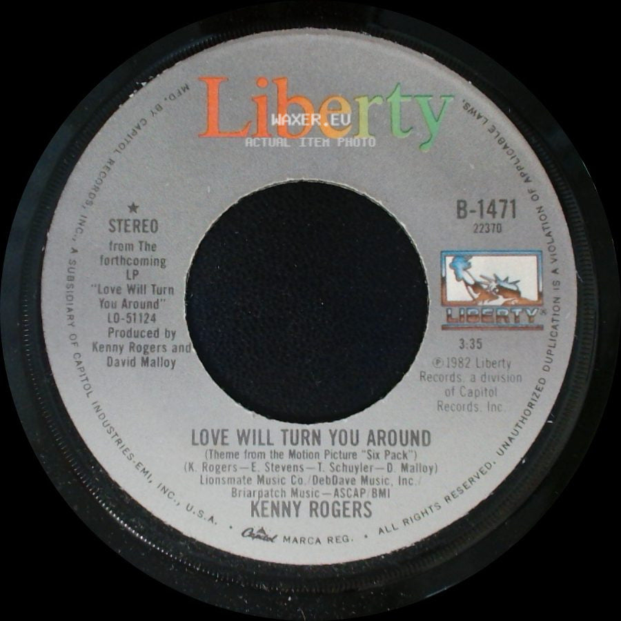 Kenny Rogers - I Want A Son / Love Will Turn You Around side B