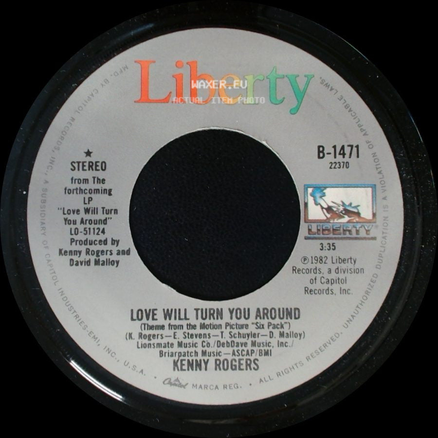 Kenny Rogers - Love Will Turn You Around / I Want A Son side A