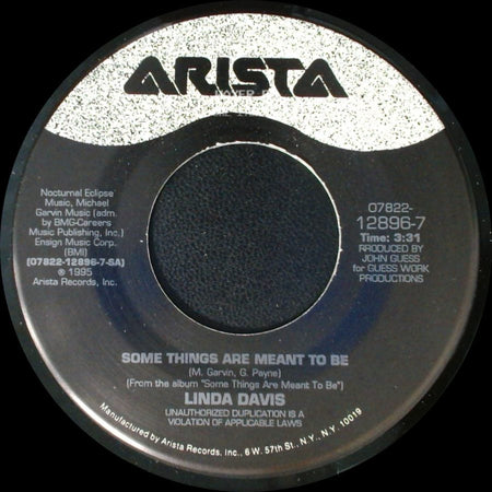 Linda Davis - Some Things Are Meant To Be / There Isn't One side A
