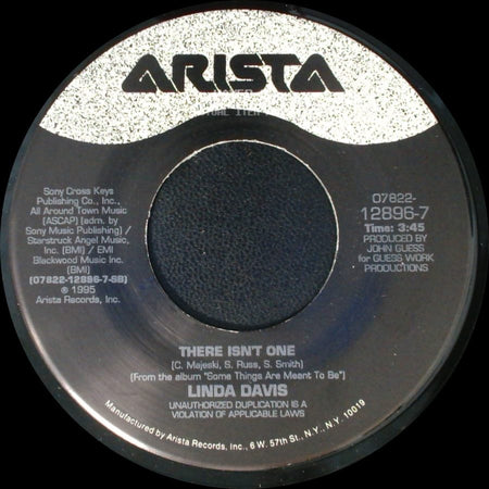 Linda Davis - Some Things Are Meant To Be / There Isn't One side B