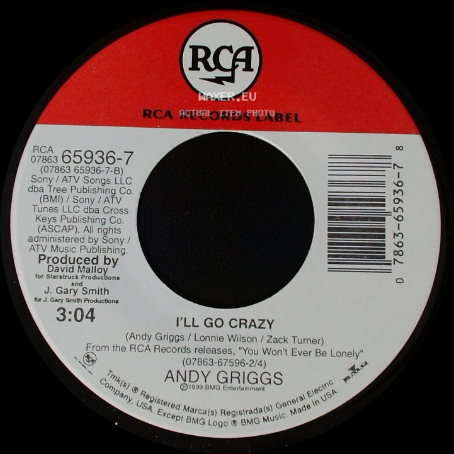 Andy Griggs - She's More / I'll Go Crazy side B