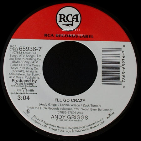 Andy Griggs - She's More / I'll Go Crazy side B