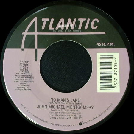 John Michael Montgomery - No Man's Land / Sold (The Grundy County Auction Incident) side A