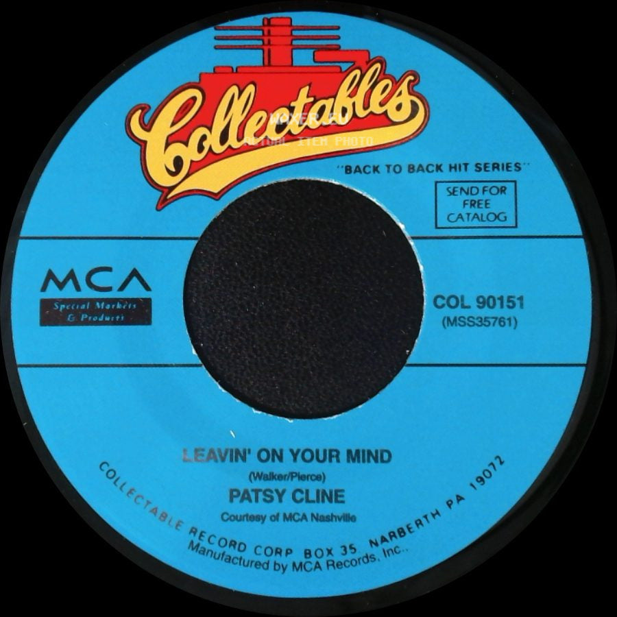 Patsy Cline - Leavin' On Your Mind / She's Got You side A