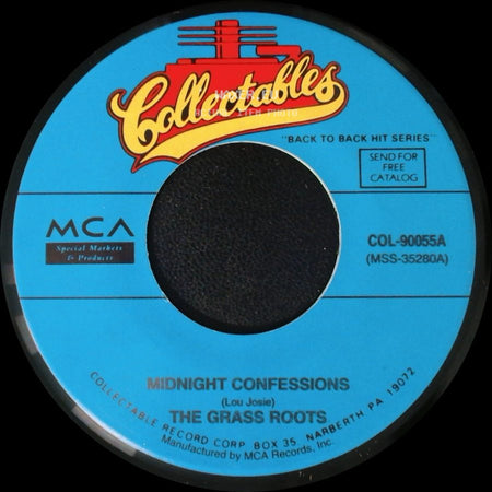 The Grass Roots - Let's Live For Today / Midnight Confessions side B