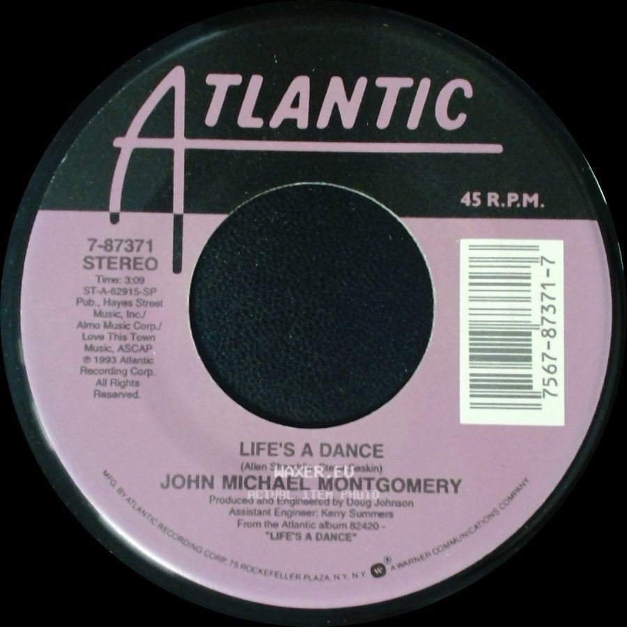 John Michael Montgomery - I Love The Way You Love Me / Life's A Dance side B