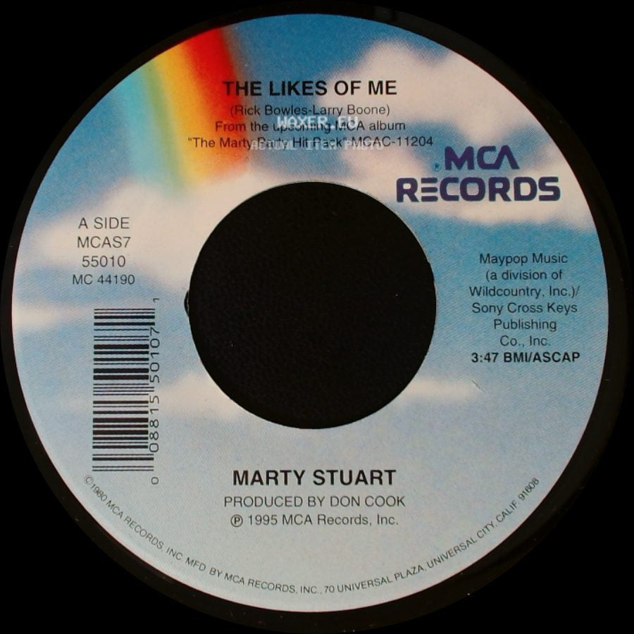 Marty Stuart - The Likes Of Me / You Can Walk All Over Me side A