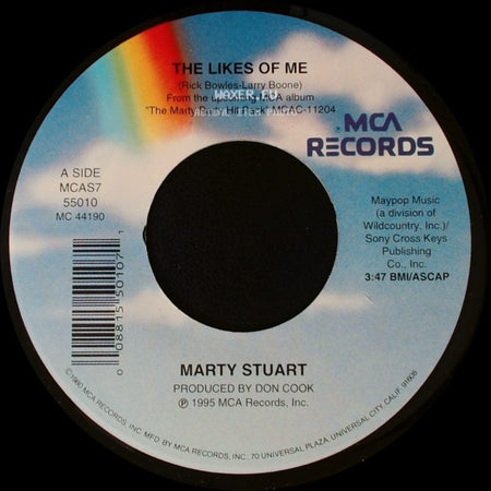 Marty Stuart - The Likes Of Me / You Can Walk All Over Me side A