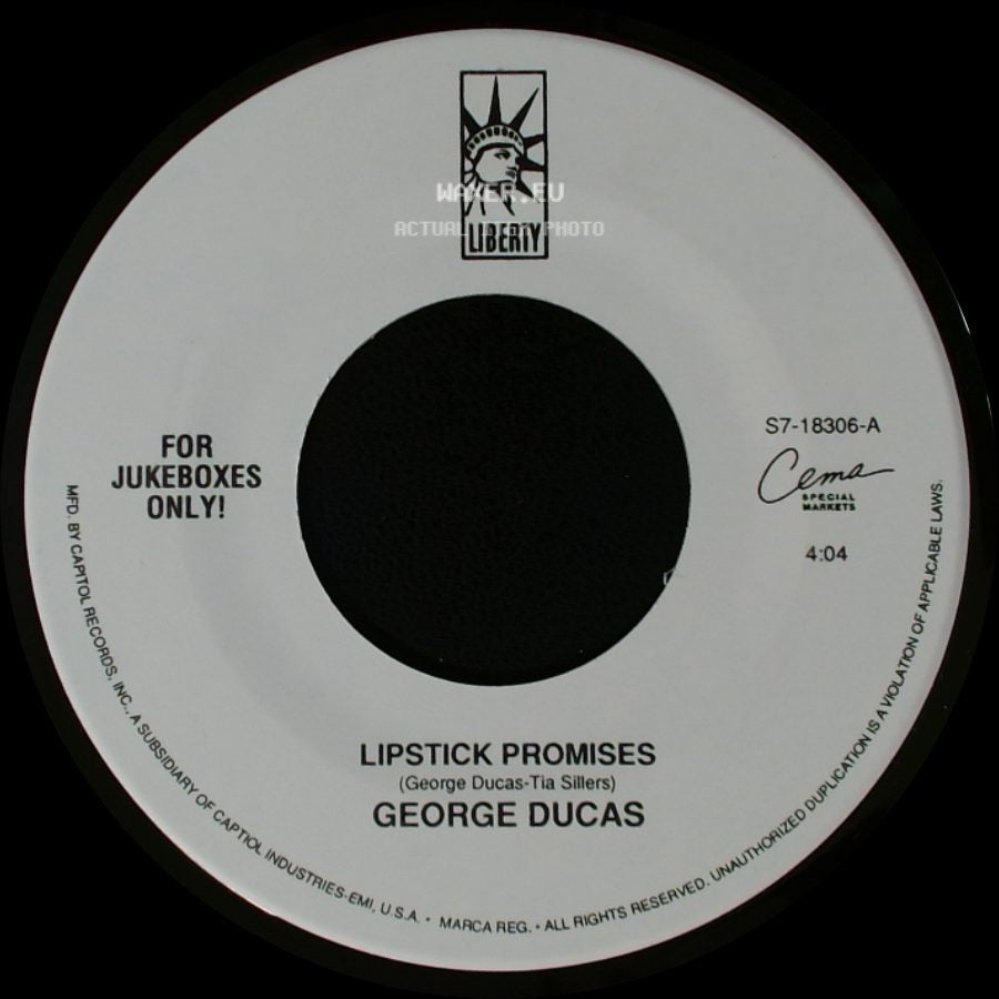 George Ducas - Lipstick Promises / In No Time At All side A
