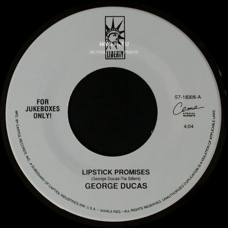 George Ducas - Lipstick Promises / In No Time At All side A