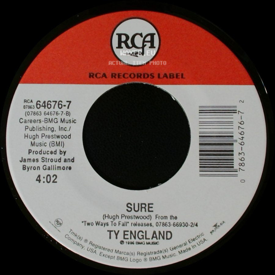 Ty England - All Of The Above / Sure side B