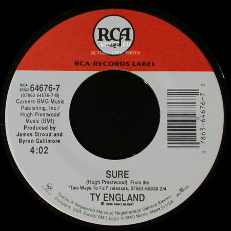 Ty England - All Of The Above / Sure side B