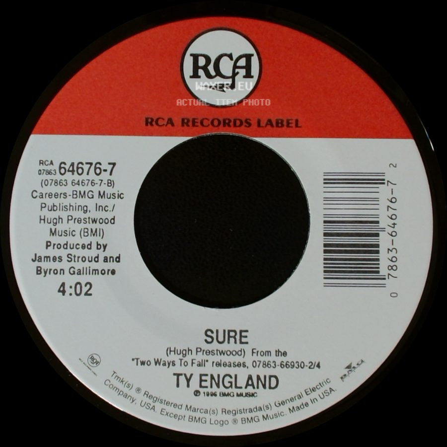 Ty England - All Of The Above / Sure side B