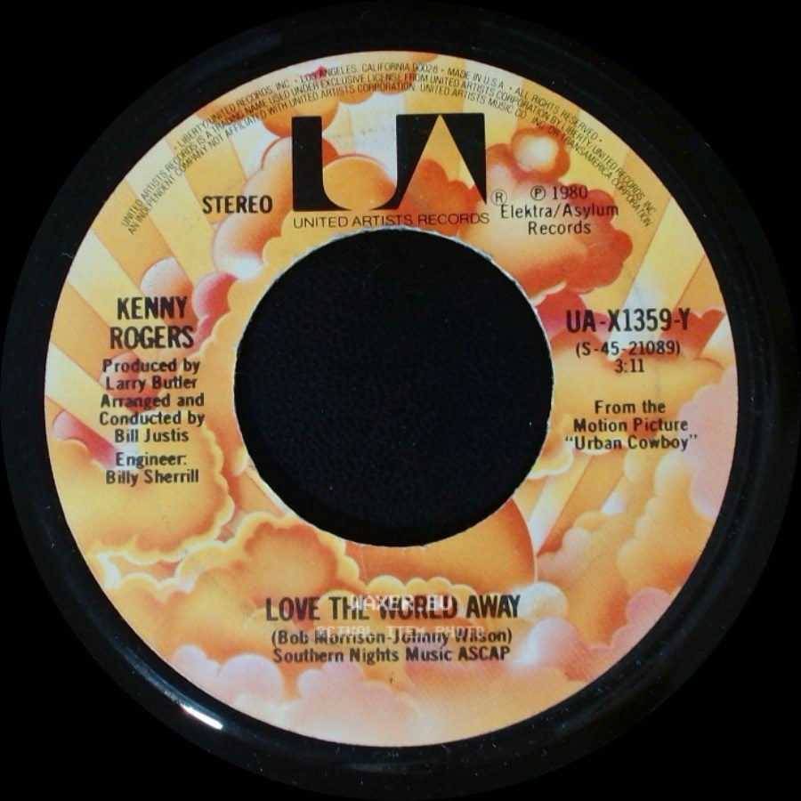 Kenny Rogers - Sayin' Goodbye/Requiem: Goin' Home To The Rock / Love The World Away side B